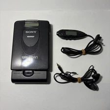 Sony WM-FX1 Cassette Walkman with radio function Black Collection Tracking Used