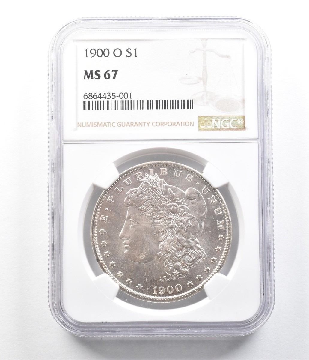 モルガンダラー　1900 O 1900-O Morgan Silver Dollar MS67 NGC *6305 | eBay