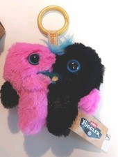 Fuggler Baby Pinkles - Pink  Black 3.5" Key Ring Valentines Day Exclusive NIB