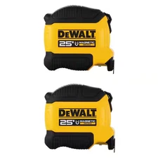 DEWALT 25 ft. Magnetic Tape Measure (2-Pack)