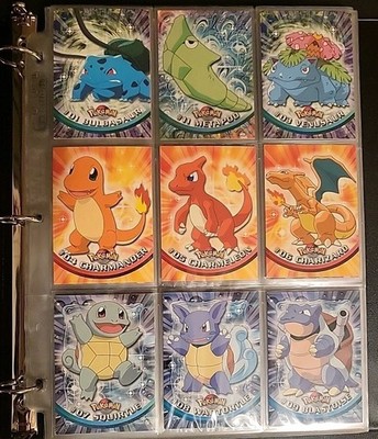 Vintage Pokémon 1998-1999 Topps Cards TV Animation Edition/MewTwo Strikes Back
