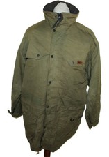 Huski Explorer Herren Wachsjacke Gr L Grun Kapuze B-Ware Mit Mangel