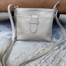 Borsa a tracolla in pelle vera pelle Made in Italy beige Borgo Degli borsa x