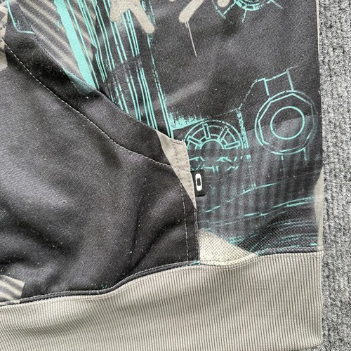 Sudadera con Capucha Oakley Para Hombres XL Negra Graffiti Camuflada Calavera Estampado Completo Snowboard Patinador - Imagen 13 de 16