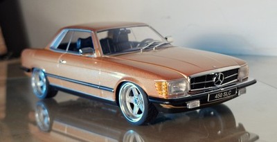 1:18 Mercedes Benz 450 SLC 1973 (Byzanzgold- met.)  Umbau, AMG-Pentas