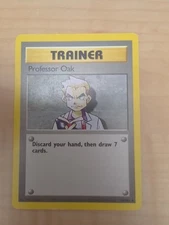 Pokémon TCG Professor Oak Base Set Unlimited Uncommon Card 88/102 Near Mint NM