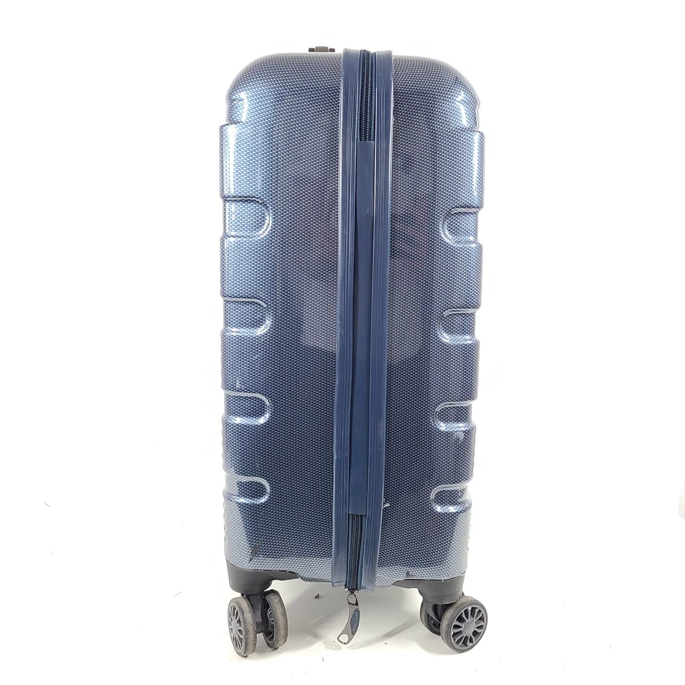 Pierre Cardin 21" Hard Shell Carry On Spinner Luggage Lightweight Locking Blue - Image 4 of 4