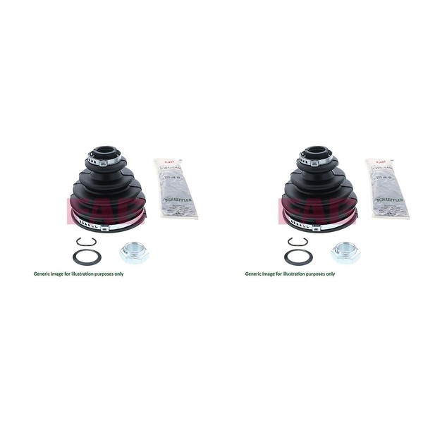 2X Schaeffler FAG Achsmanschetten Satz Vorne Radseitig Passend FüR Opel Astra ZA-image