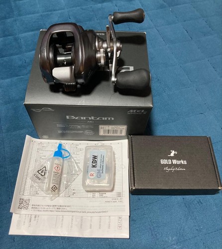 Shimano 22 Bantam HG Custom Gold Works Bearings Smooth Rotation Japan