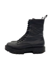 Charles Keith Lace-Up Short Boots/Boots/Ck-90580127/Black 3544