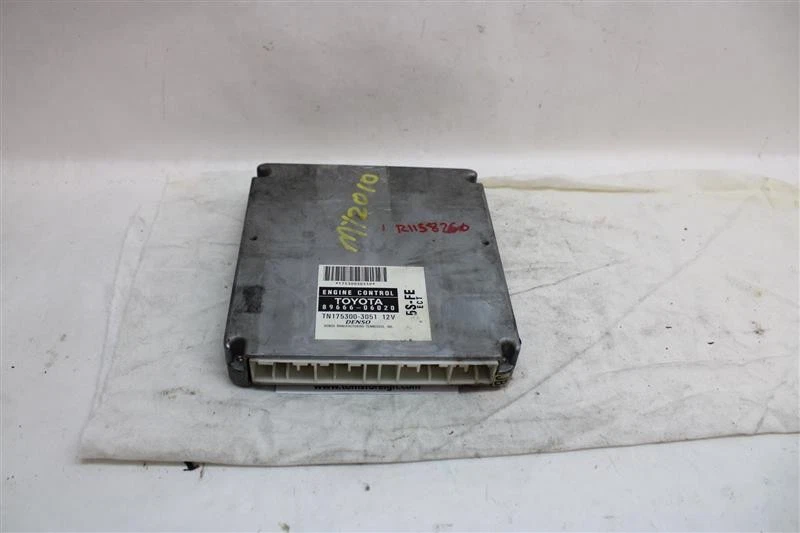ECU ECM COMPUTER Toyota Camry Solara 2000 00 4cyl Auto 8966606020 1158250 - Image 2 of 4