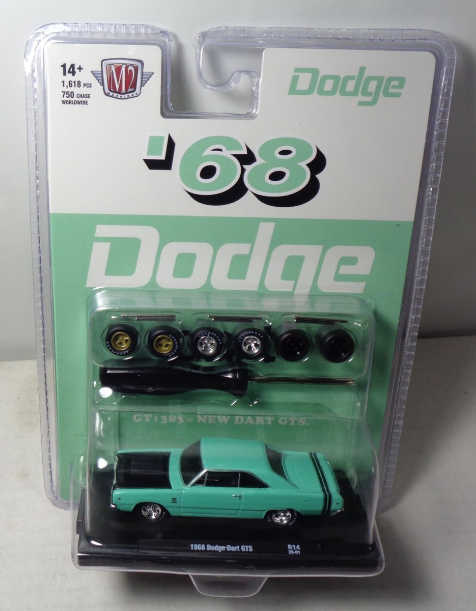1968 Dodge Dart GTS M2 Machines Auto-Wheels R14 Limited Edition