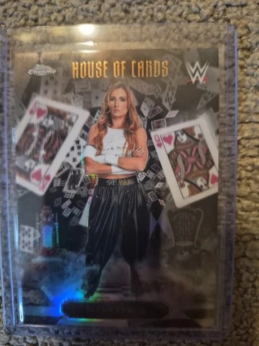 Topps 2026 Chrome WWE House Of Cards Becky Lynch Ssp Hoc-7