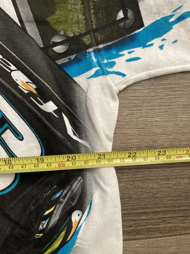 Camiseta NASCAR Carl Edwards Estampado Completo Grande AOP Chase Authentics Y2K De Colección Foto 4 de 4