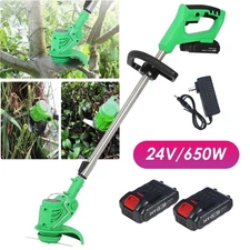 KingFurt Electric Grass String Trimmer Cordless Weed Eaters Lawn Edger Weed