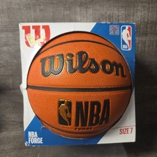  NEW WILSON NBA FORGE SERIES SIZE 7 INDOOR OUTDOOR BROWN BASKETBALL
