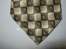 Silk Tie Necktie 60 x 3.75 green blue 14296