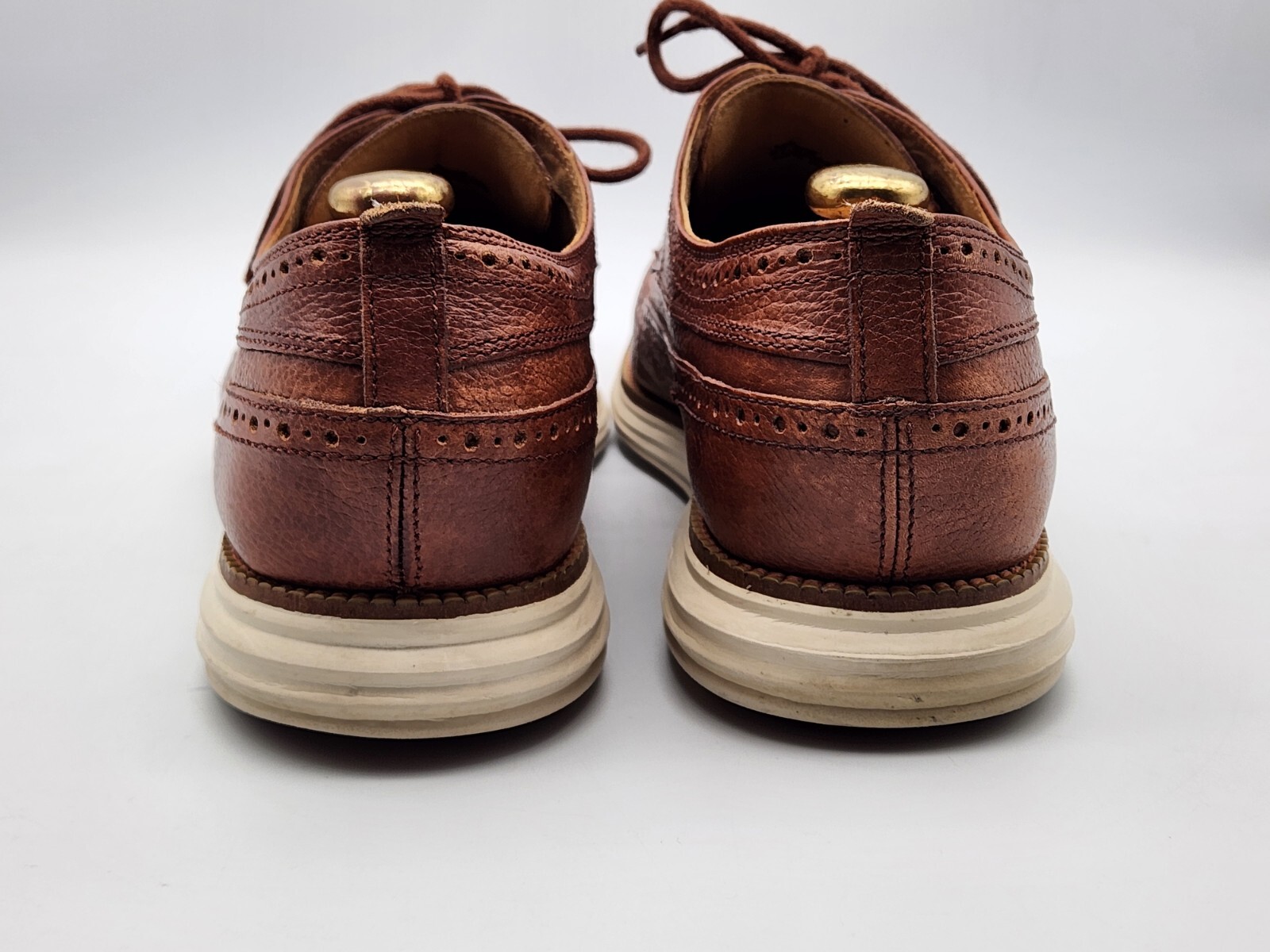 SAOLA ??Cole Haan Original Grand scarpa elegante uomo taglia 11 5 marrone Oxford C23441??