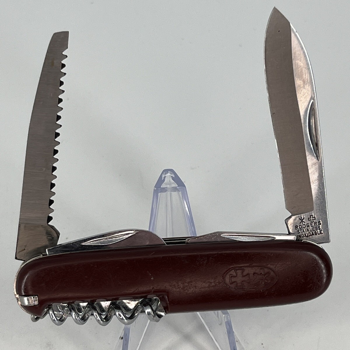 Vintage Rogers Sheffield England Stainless INOX Pocket Knife Vintage Rogers Sheffield England Stainless INOX Pocket Knife