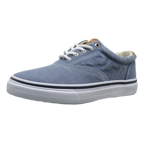light blue sperrys men's