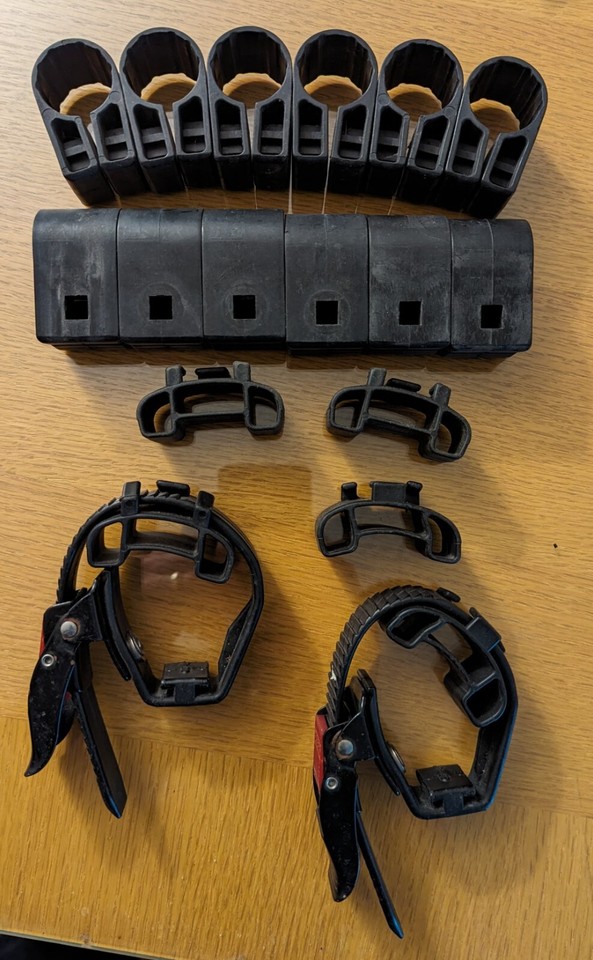 Yakima bike rack parts wheel straps, rack bar clamp adaptors, etc. eBay