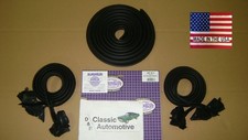 1973-77 Chevelle Malibu Weatherstrip Kit 3pc Door Trunk Cutlass Lemans Usa Made 1973-77 Chevelle Malibu Weatherstrip Kit 3pc Door Trunk Cutlass Lemans Usa Made