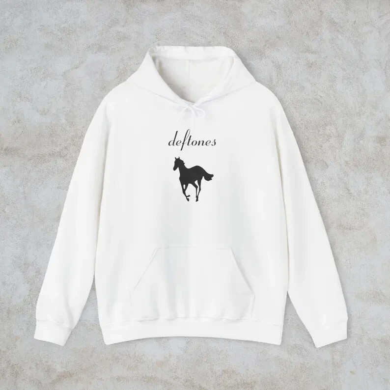 Deftones Hoodie White Pony Deftones Hoodie Deftones Merch Alternative Rock Ba