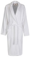 Ladies Soft Cotton Terry Towelling Bathrobe By Florentina - White Large Ladies Soft Cotton Terry Towelling Bathrobe By Florentina - White Large