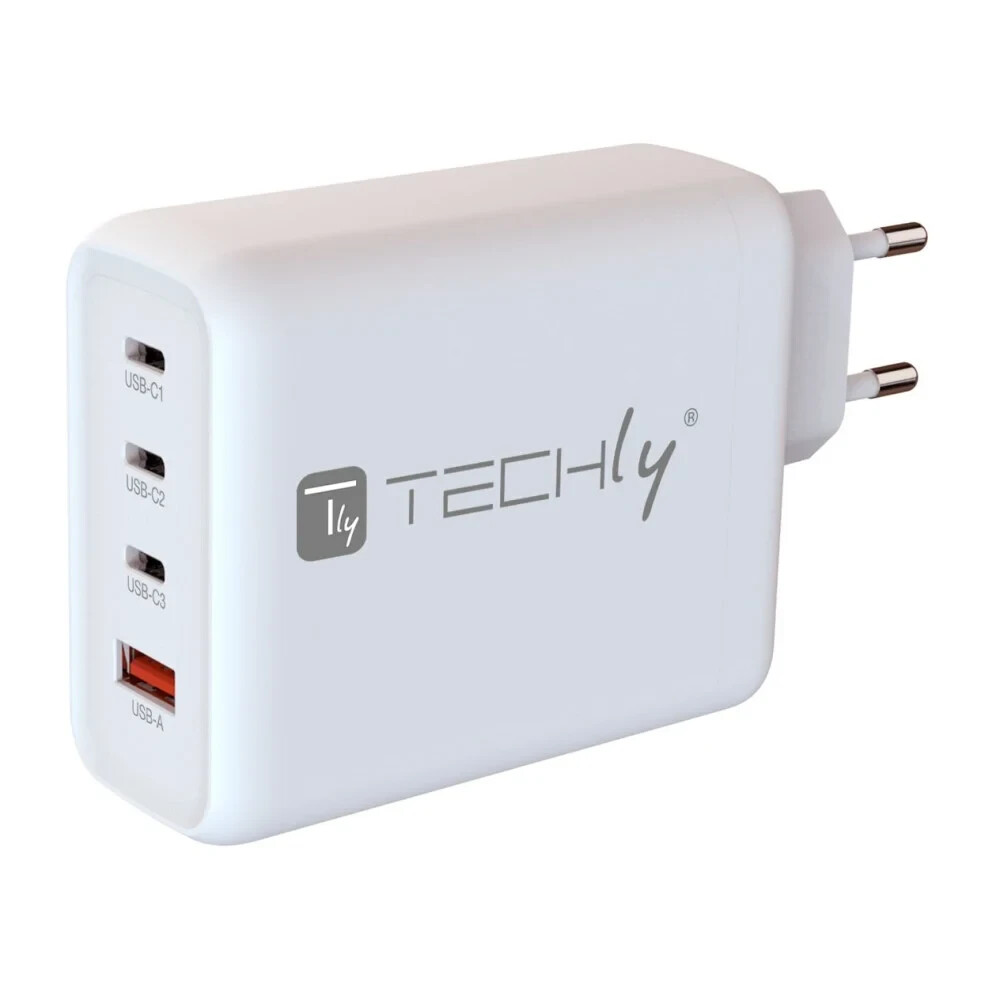 Caricatore GaN ProPart 140W USB-C 3 porte USB-A ricarica rapida power delivery