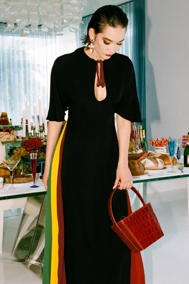 Staud rainbow cheap dress