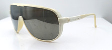 Vintage Hudson White Shield Sunglasses Korea FRAMES ONLY
