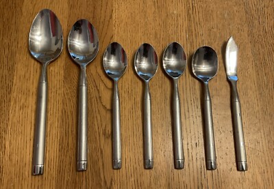 Cambridge Tripoli II Sand Two Dot 3 Teaspoons, 2 Soup, 1 Serving, Butter Knife