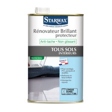 Starwax Rénovateur brillant protecteur pour sols intérieurs 1 litre - 322
