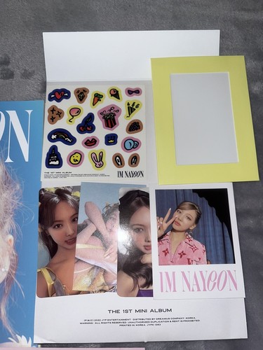 IM NAYEON solo album POP VER. 4 SIGNED Mini Album CD Twice US Seller, Ships Fast - Picture 6 of 11