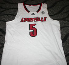 Louisville Cardinals Basketball Game Worn 23/24 Jersey Huntley-Hatfield  XL+2