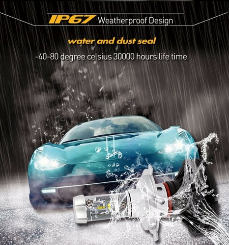 Alla Lighting LED Muti-Color H11 Driving Light|Headlight Bulb,White YELLOW Blue - Bild 9 von 11