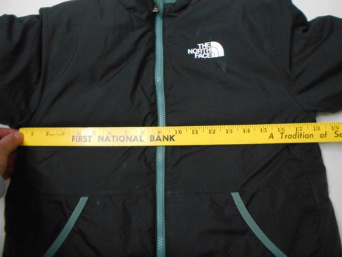 The North Face Teen Unisex Large (12) 600 Down Puffer Jacket Gray Reversible - Picture 6 of 24