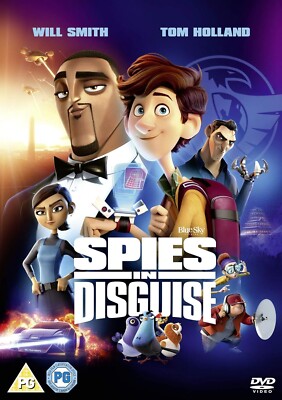 Spies in Disguise DVD Subtitled Widescreen Dolby Cartoon Movie NEW Sealed