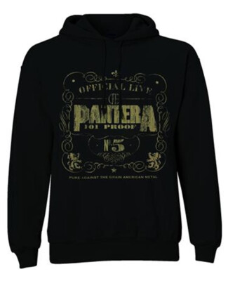 Pantera 101 Proof Pull Over Hoodie OFFICIAL