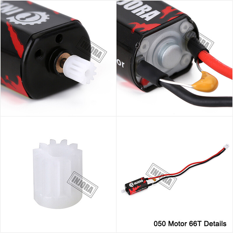 Moteur Brossé 050 66T Avec ESC 30A Pour Voiture Axial SCX24 AXI90081 1 Moteur Brossé 050 66T Avec ESC 30A Pour Voiture Axial SCX24 AXI90081 1