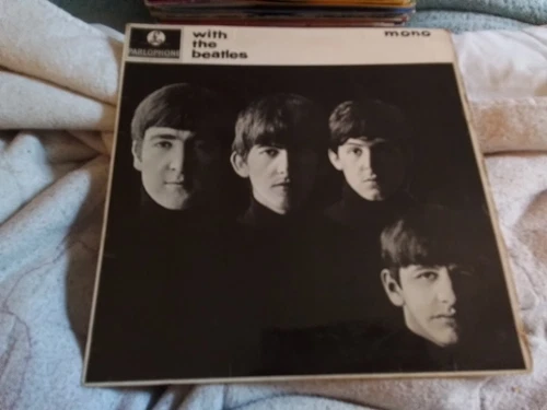The Beatles-With The Beatles- 12" Vinyl LP Mono-PMC1206 Matr. XEX44686N 1963 VG+