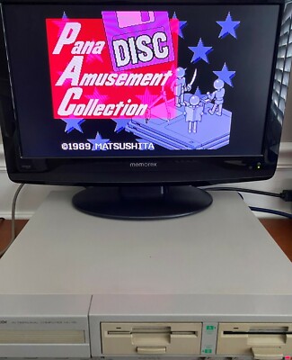 MSX 2 / 2+ FM Pana Amusement Collection with 3 disks Japan