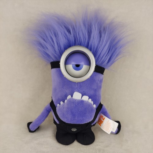 purple minion plush toy