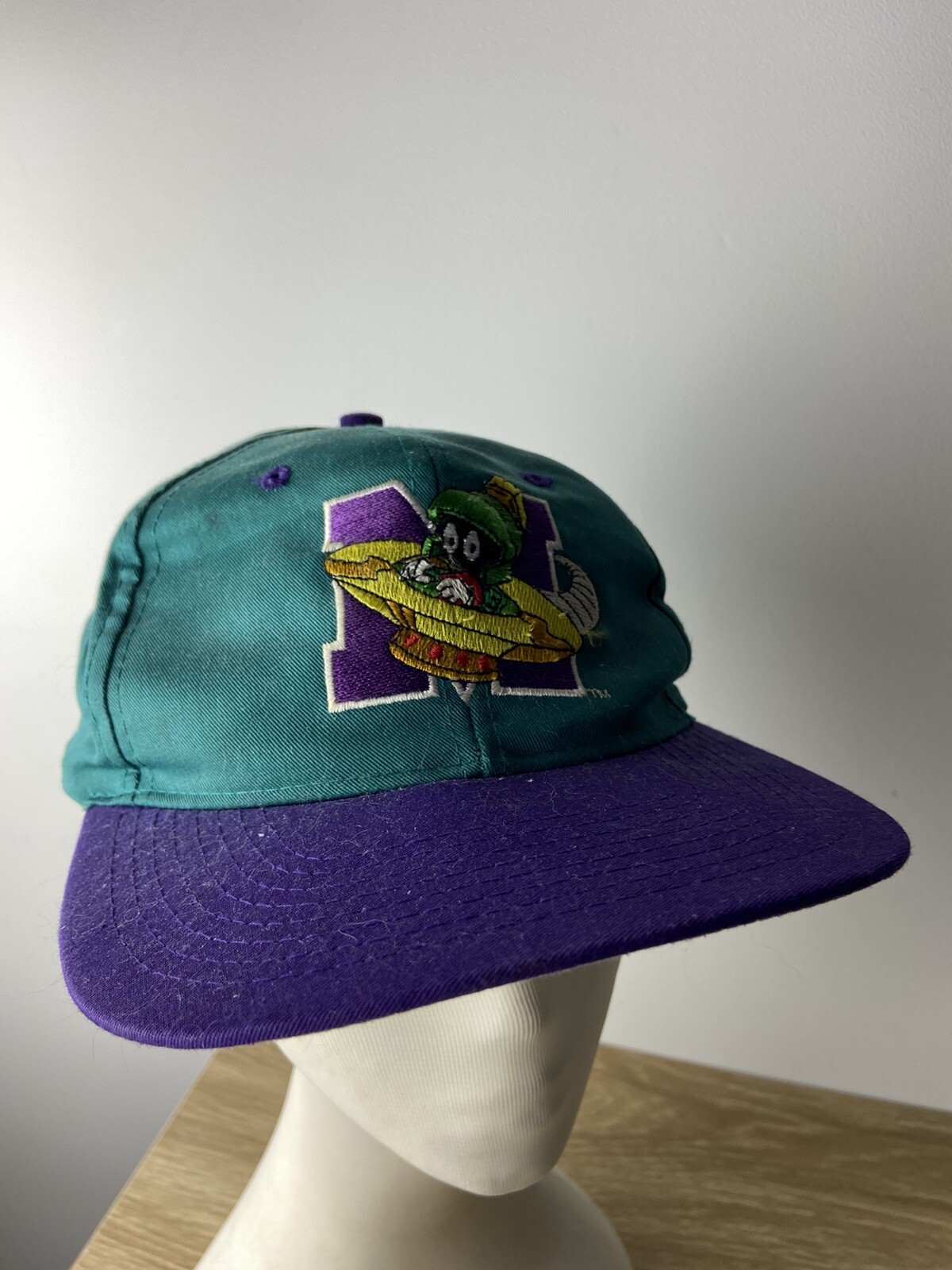 looney tunes Hat Cap marvin the martian 90s adult siz… Gem