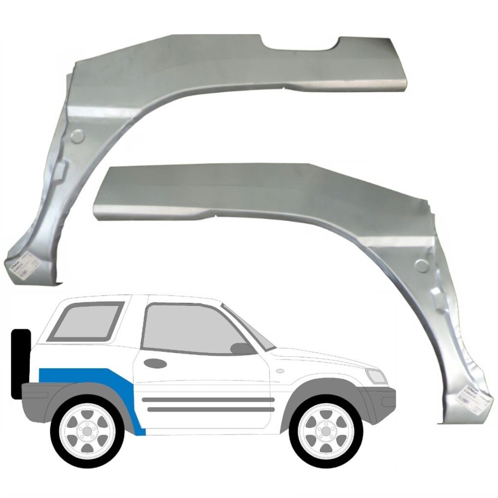 TOYOTA RAV4 1994-2000 3 DOOR REAR WHEEL ARCH REPAIR PANEL REAR
