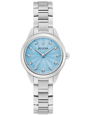 Bulova 96P250 Damenuhr Sutton 28mm 3ATM