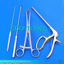 4 Pcs Colposcopy Surgical Instrument Set
