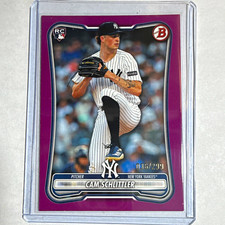 Topps 2026 Bowman Cam Schlittler 53 Rc New York Yankees Fuchsia 299