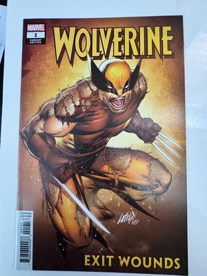 Wolverine #1 Exit Wounds Rob Liefeld Variant  1st Print Unread  NM- to NM+