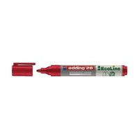 Whiteboardmarker 28 Ecoline Rot Strich-B.1,5-3Mm Rundspitze Edding Stift Marker